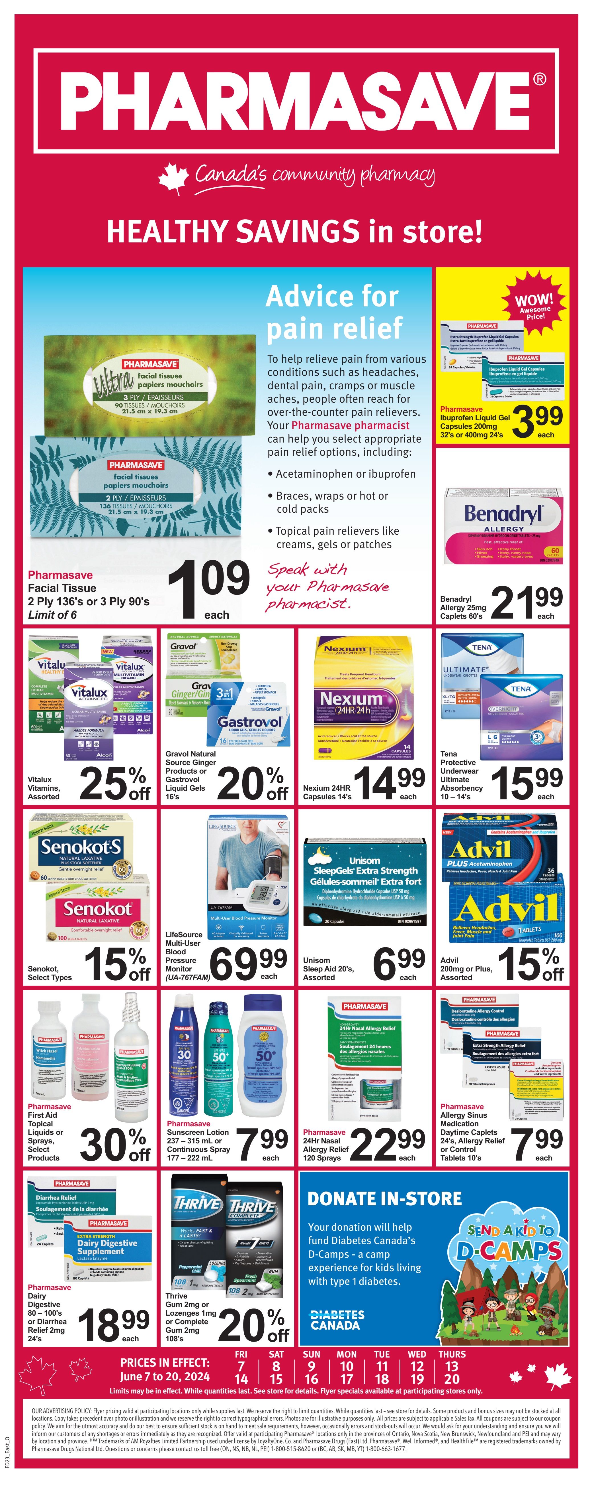 Pharmasave (ON) Flyer June 7 to 20