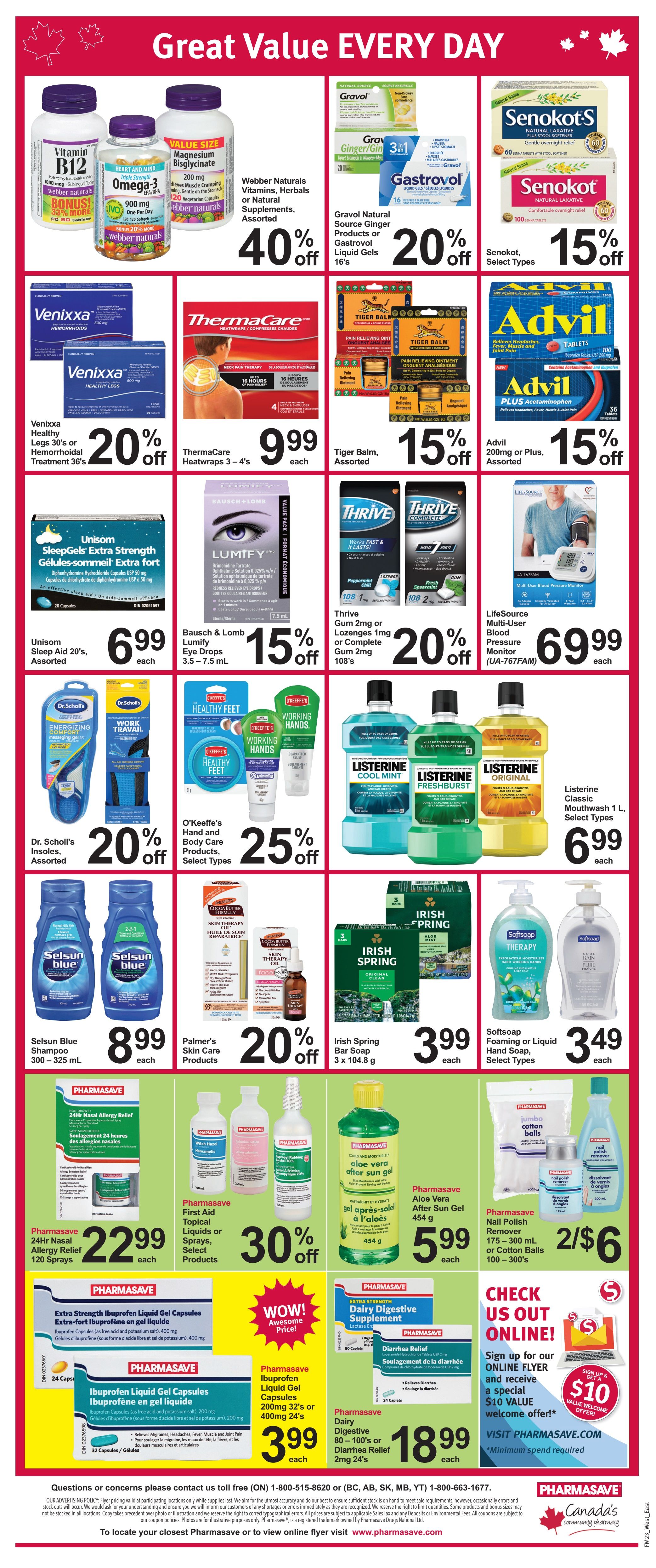 Pharmasave (BC) Flyer June 7 to 20