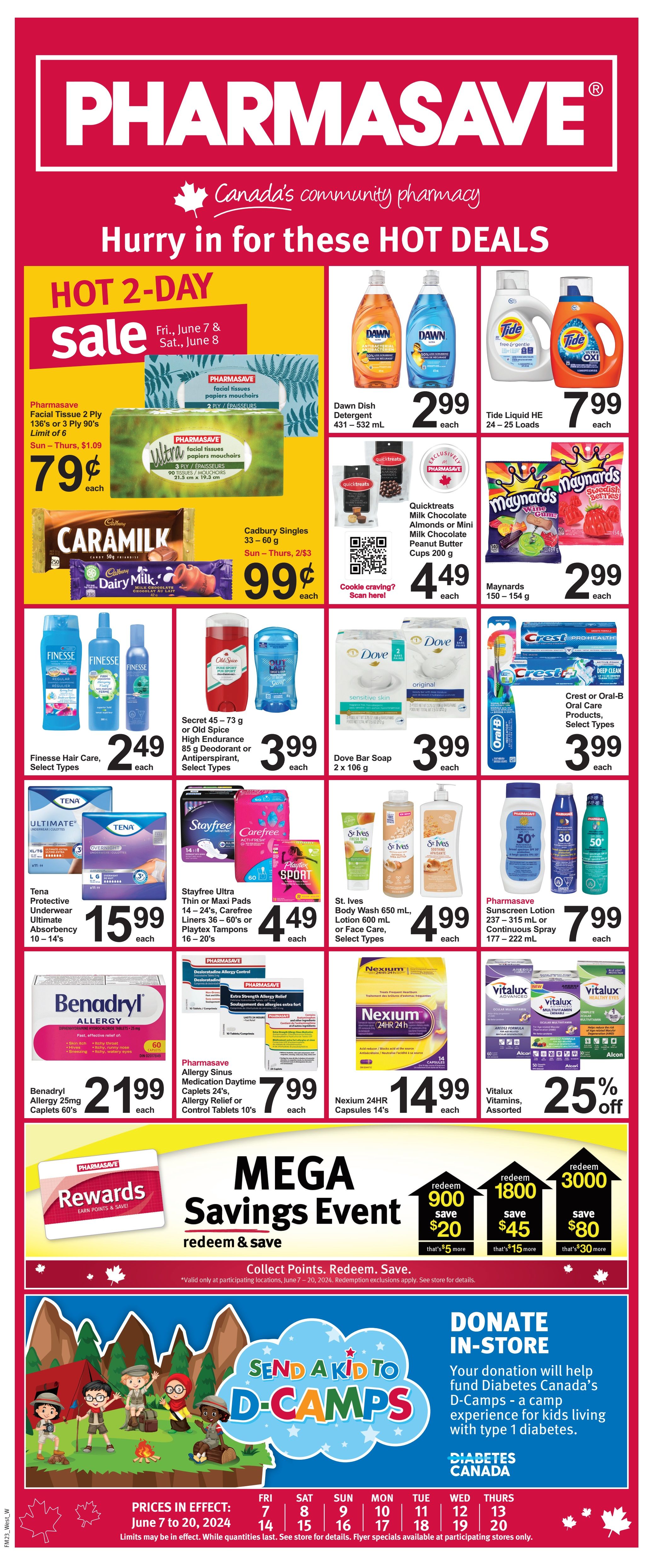 Pharmasave (AB, SK & MB) Flyer June 7 to 20