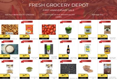 Fresh Grocery Depot Flyer June 6 to 12