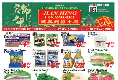 Jian Hing Foodmart (Scarborough) Flyer June 7 to 13