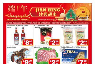 Jian Hing Supermarket (North York) Flyer June 7 to 13