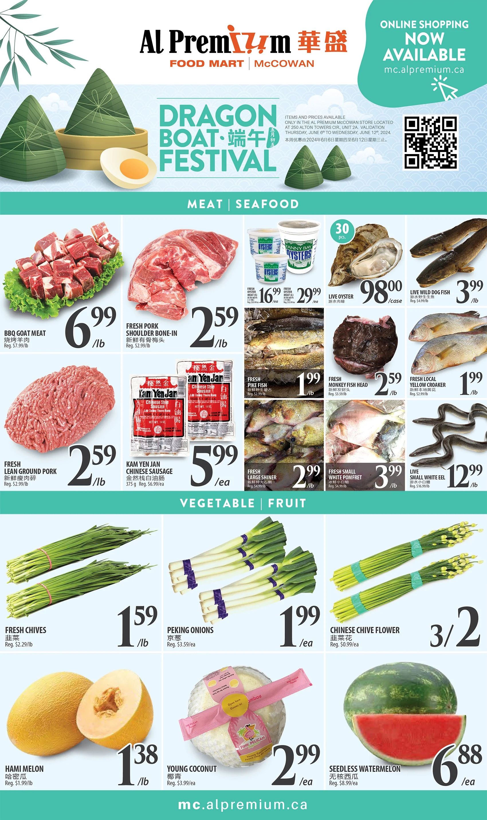 Al Premium Food Mart (McCowan) Flyer June 6 to 12