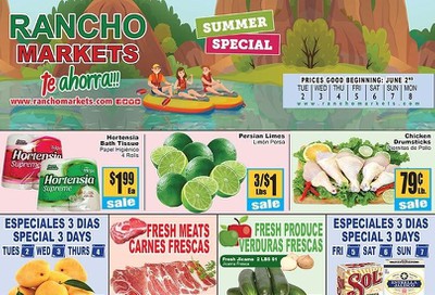 Rancho Markets Weekly Ad & Flyer June 2 to 8