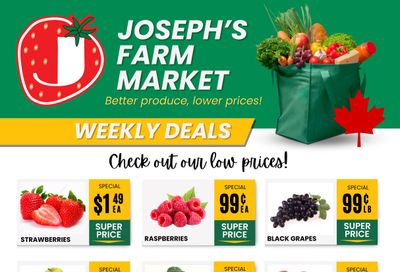 Joseph's Farm Market Flyer June 7 to 12