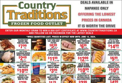 Country Traditions Flyer June 6 to 13