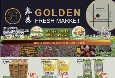 Golden Fresh Market Flyer June 7 to 13