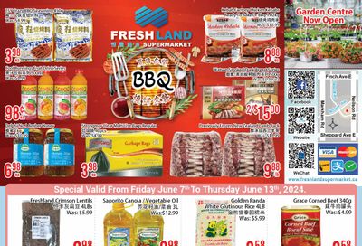 FreshLand Supermarket Flyer June 7 to 13