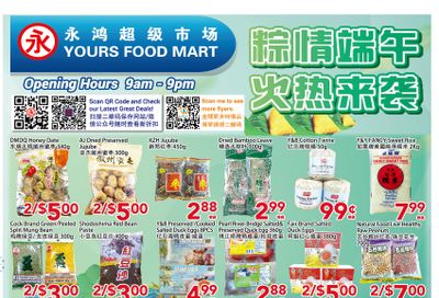 Yours Food Mart Flyer June 7 to 13