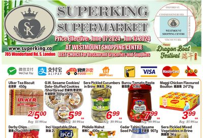 Superking Supermarket (London) Flyer June 7 to 13