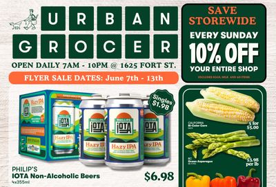 Urban Grocer Flyer June 7 to 13