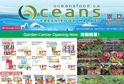 Oceans Fresh Food Market (Mississauga) Flyer June 7 to 13