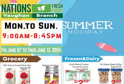 Nations Fresh Foods (Vaughan) Flyer June 7 to 13