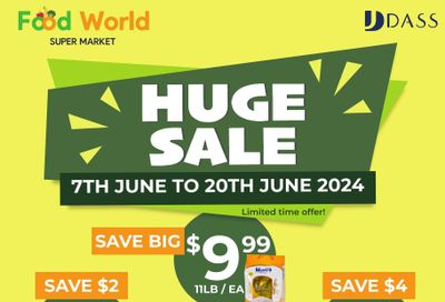 Food World Supermarket Flyer June 7 to 20