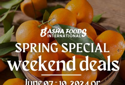 Basha Foods International Weekend Deals Flyer June 7 to 10