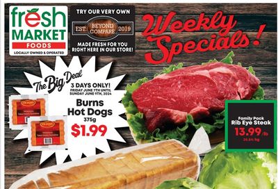 Fresh Market Foods Flyer June 7 to 13