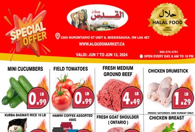 Al-Quds Supermarket Flyer June 7 to 13