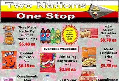 Two Nations One Stop Flyer June 7 to 13