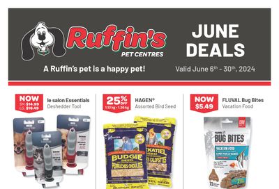 Ruffin's Pet Centre Flyer June 6 to 30