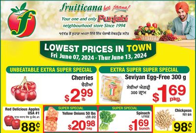 Fruiticana (Edmonton) Flyer June 7 to 13