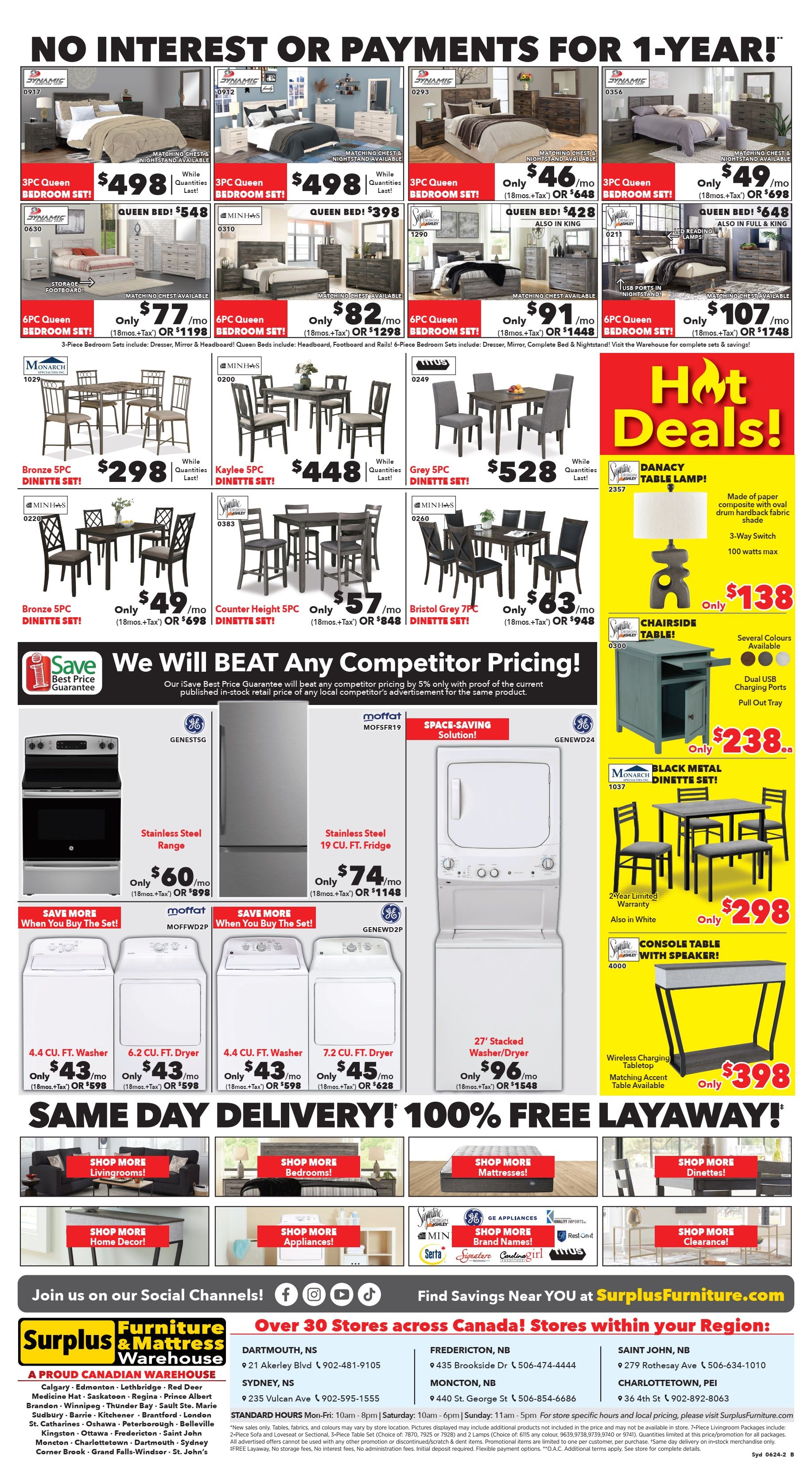 Surplus Furniture & Mattress Warehouse (Sydney) Flyer June 10 to 23