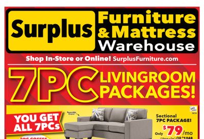 Surplus Furniture & Mattress Warehouse (St. John's) Flyer June 10 to 23