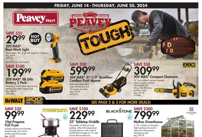 Peavey Mart Flyer Flyer June 14 to 20