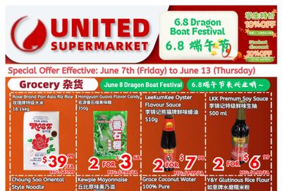 United Supermarket Flyer June 7 to 13