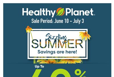 Healthy Planet Flyer June 10 to July 3