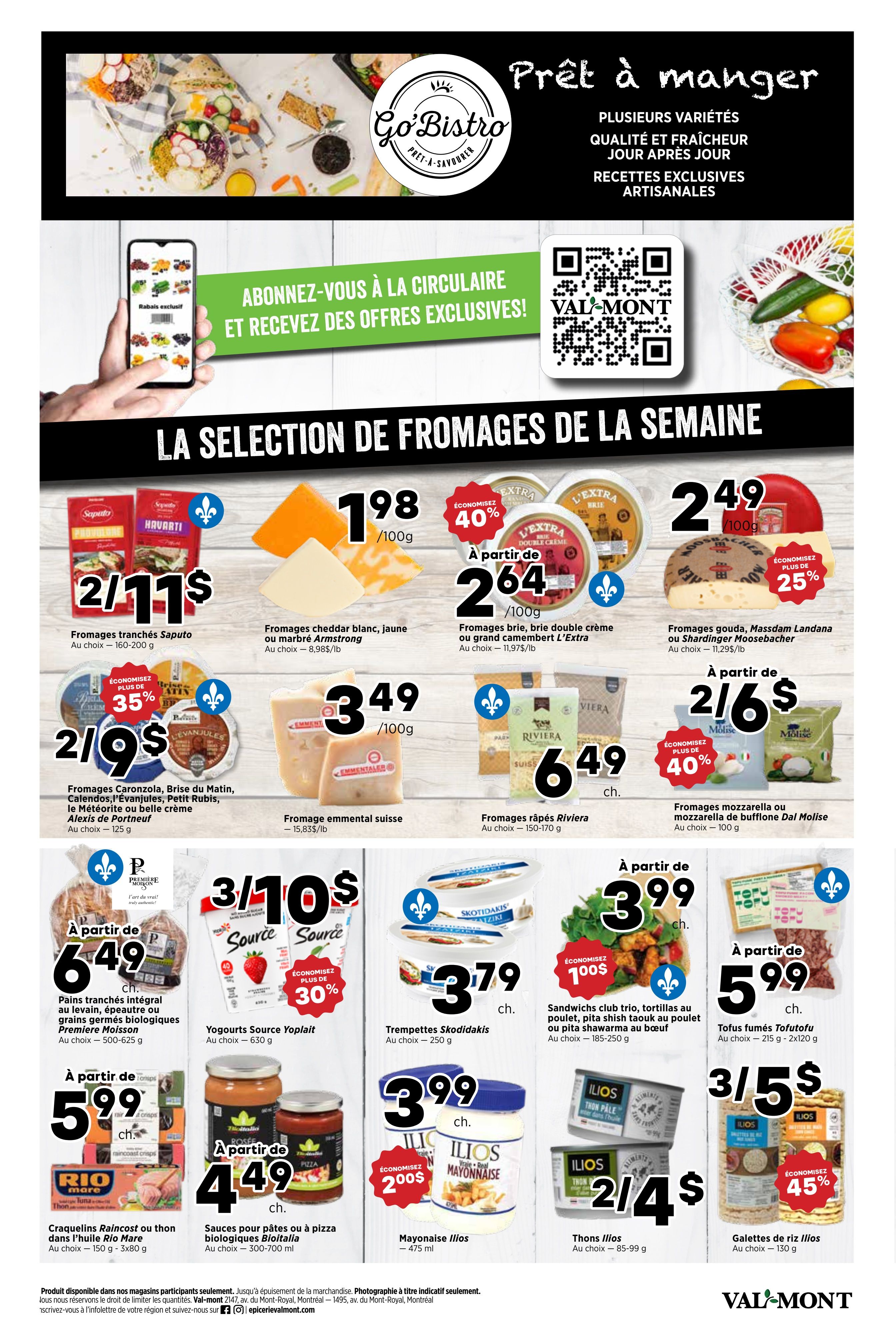 Val-Mont Flyer June 13 to 19
