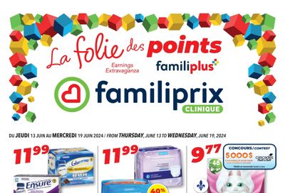 Familiprix Clinique Flyer June 13 to 19