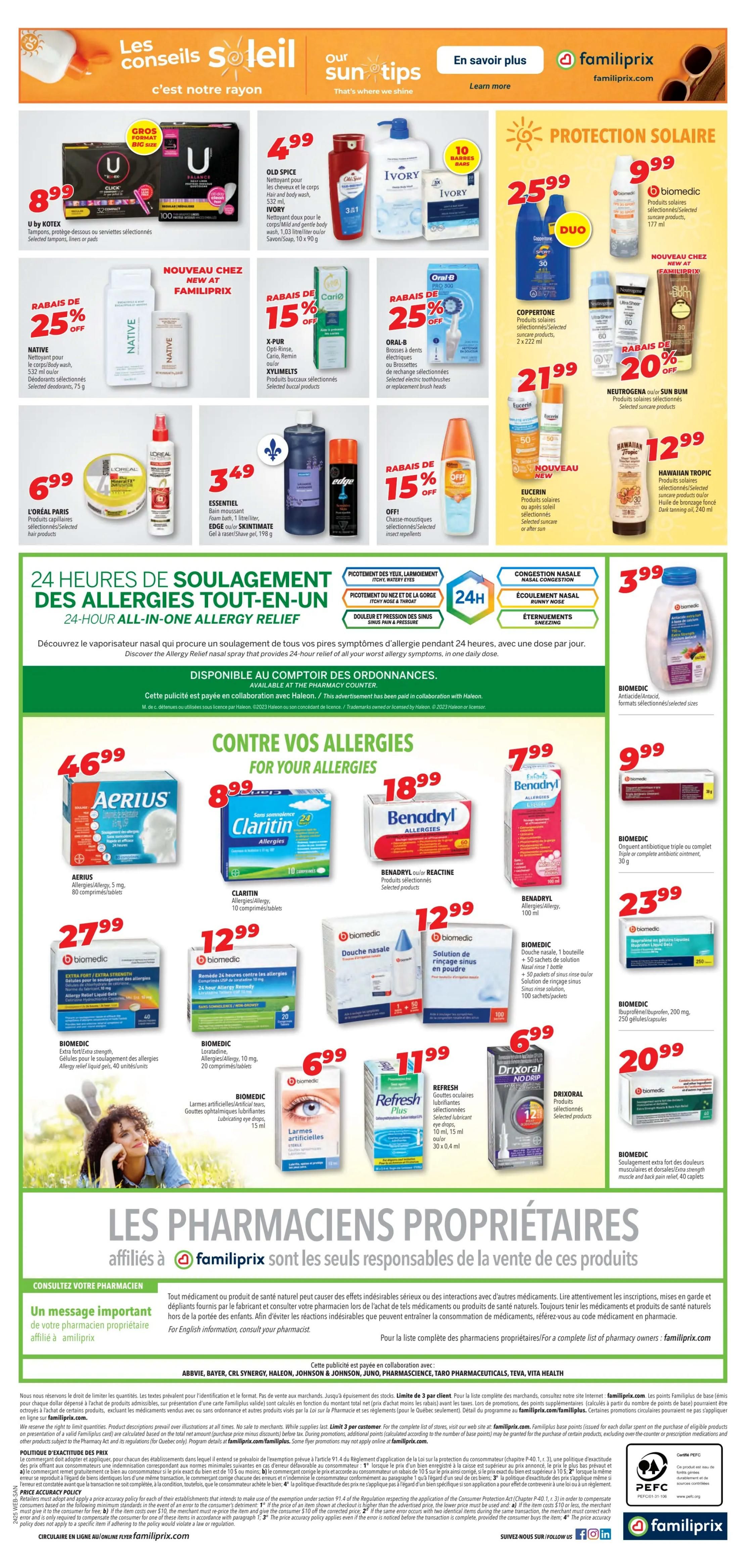 Familiprix Sante Flyer June 13 to 19