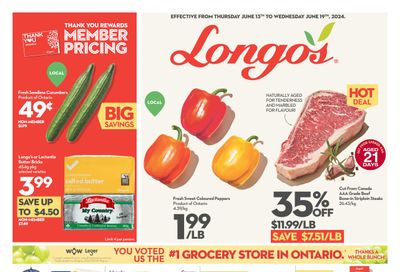 Longo's (Meadowvale) Flyer June 13 to 19