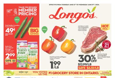 Longo's Flyer June 13 to 19