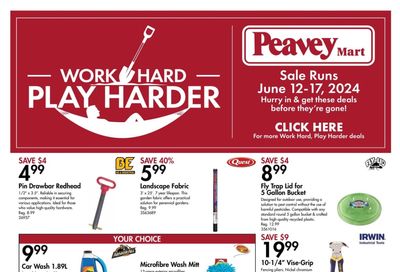 Peavey Mart Flyer June 12 to 17