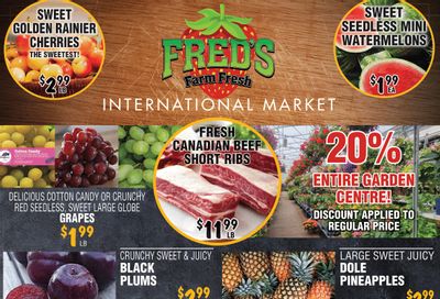 Fred's Farm Fresh Flyer June 12 to 18