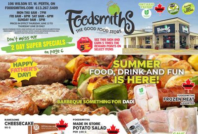 Foodsmiths Flyer June 13 to 20