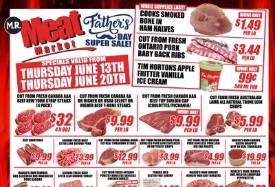 M.R. Meat Market Flyer June 13 to 20