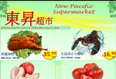 New Pacific Supermarket Flyer June 13 to 17