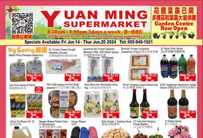 Yuan Ming Supermarket Flyer June 14 to 20