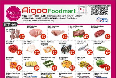 Aigoo Foodmart Flyer June 14 to 20