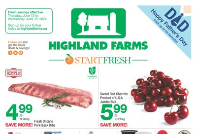 Highland Farms Flyer June 13 to 19