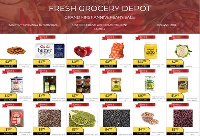 Fresh Grocery Depot Flyer June 13 to 19