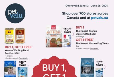 Pet Valu Flyer June 13 to 26