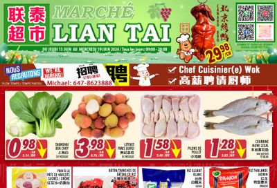 Marche Lian Tai Flyer June 13 to 19