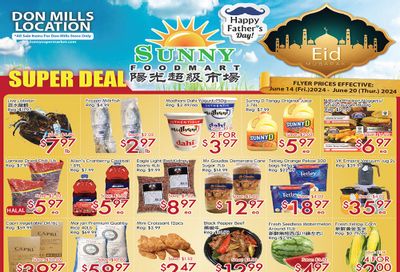 Sunny Foodmart (Don Mills) Flyer June 14 to 20