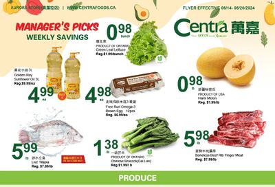 Centra Foods (Aurora) Flyer June 14 to 20