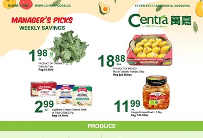 Centra Foods (Barrie) Flyer June 14 to 20