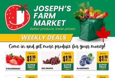 Joseph's Farm Market Flyer June 14 to 19