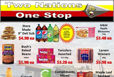 Two Nations One Stop Flyer June 14 to 20